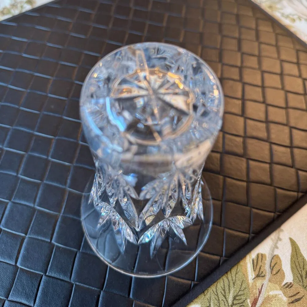 Waterford Crystal Cut Glass Medium Size Vase 6